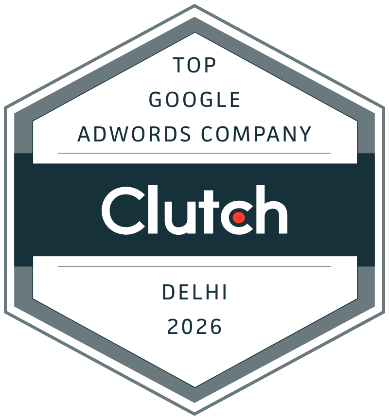 Top Clutch Google Adwords Company Delhi 2026 badge